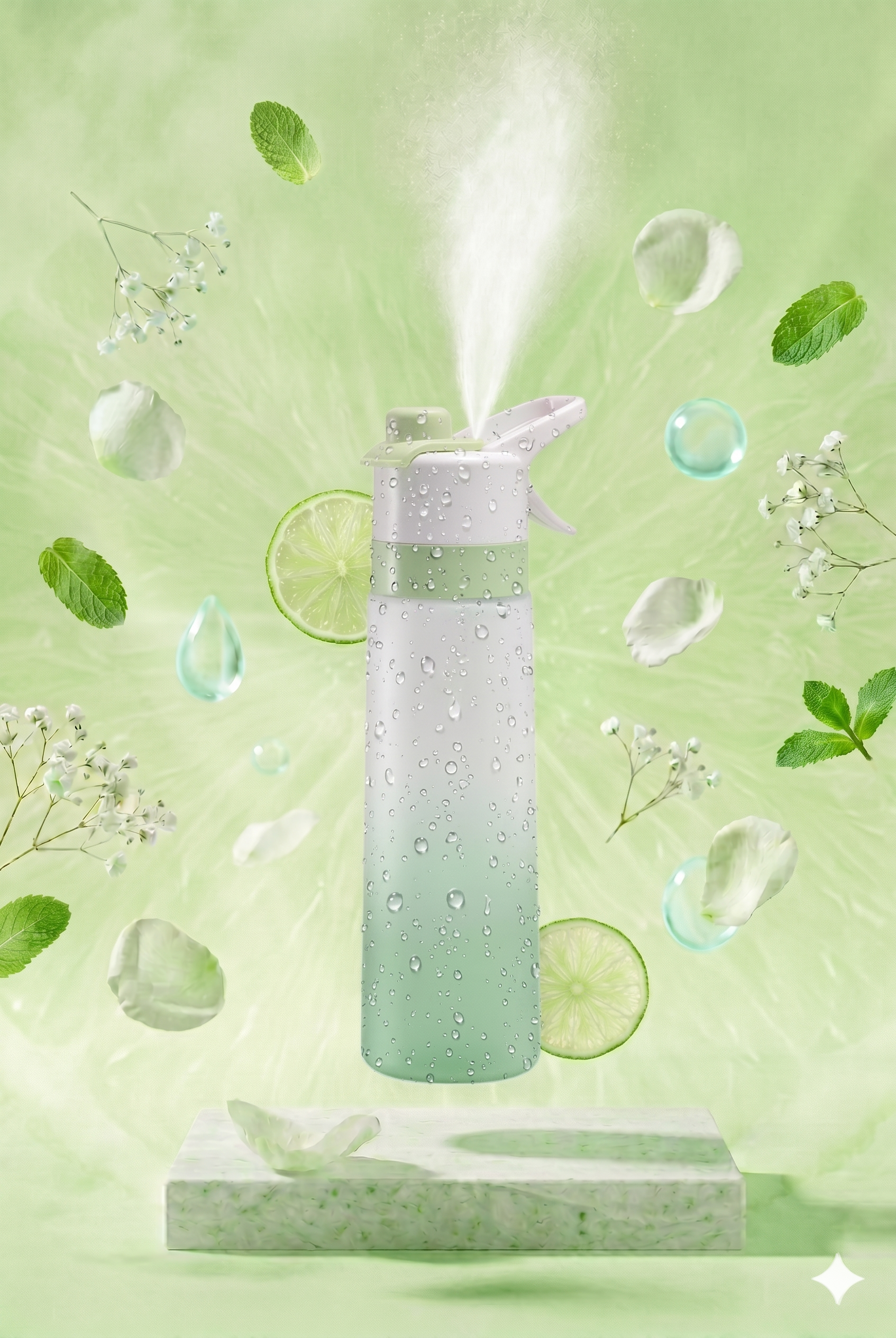 SunsetMist – Gourde Brumisateur 2 en 1